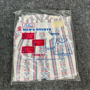 Vintage G.C. Murphy Co Pelham NEW 2 Men's Printed Shorts Size 38 Style 2932